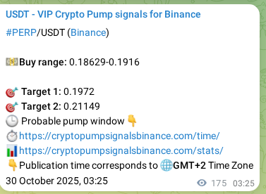 Binance exchange signal proof for PERP, 30 October 2025, 08:17 Binance exchange signal proof for PERP, 30 October 2025, 08:17