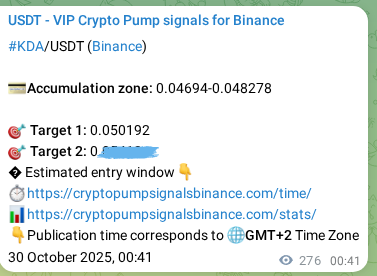 Market signal verification: KDA on Binance at 30 October 2025, 08:21 Market signal verification: KDA on Binance at 30 October 2025, 08:21