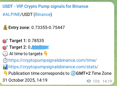 Crypto trading signal proof: SOMI pump on Binance, 31 October 2025, 17:10 Crypto trading signal proof: SOMI pump on Binance, 31 October 2025, 17:10
