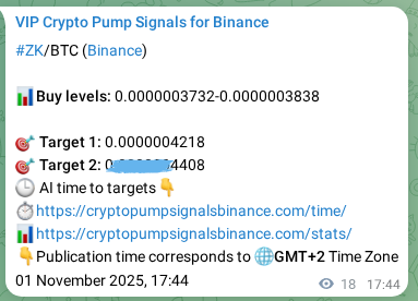 Check out the Binance pump signal proof for ZK on 01 November 2025, 18:13 Binance pump signal proof for ZK on 01 November 2025, 18:13