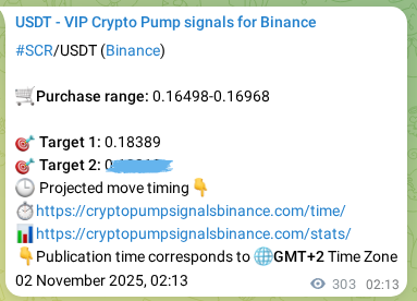 Learn about the SCR pump signal confirmation from Binance, 02 November 2025, 10:39 SCR pump signal confirmation from Binance, timestamp: 02 November 2025, 10:39