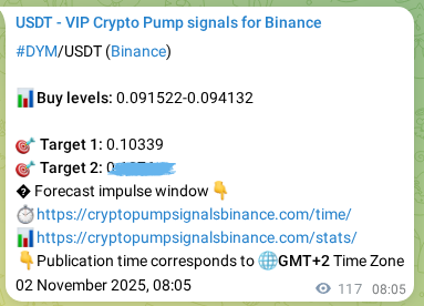 Discover the authenticated DYM pump signal on Binance, 02 November 2025, 11:04 Authenticated DYM pump signal on Binance, 02 November 2025, 11:04