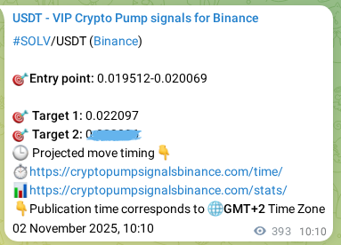 Explore the crypto market signal confirmation for SOLV pump on Binance, 02 November 2025, 20:16 Crypto market signal confirmation: SOLV pump on Binance, 02 November 2025, 20:16