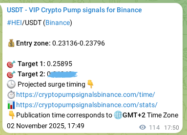 Access the Binance pump signal confirmation for HEI at 02 November 2025, 20:44 Binance pump signal confirmation for HEI at 02 November 2025, 20:44