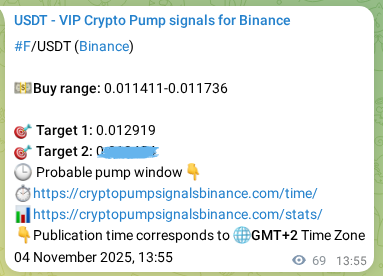 Authenticated proof of F's pump signal on Binance at 04 November 2025, 15:49 Authenticated proof of F's pump signal on Binance at 04 November 2025, 15:49
