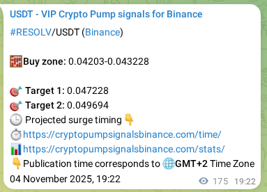 Confirm the trading signal for RESOLV pump on Binance at 05 November 2025, 00:11 Trading signal confirmation: RESOLV pump on Binance at 05 November 2025, 00:11
