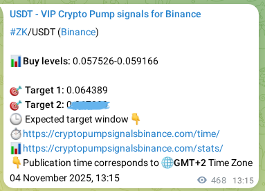 Check out the Binance pump signal proof for ZK on 05 November 2025, 02:12 Binance pump signal proof for ZK on 05 November 2025, 02:12