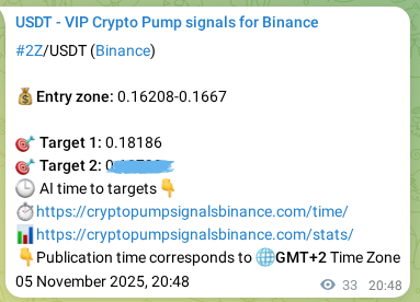 Check out the Binance pump signal proof for 2Z on 05 November 2025, 21:41 Binance pump signal proof for 2Z on 05 November 2025, 21:41