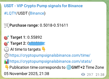 Crypto pump signal analytics for LQTY on Binance, 06 November 2025, 05:45 Crypto pump signal analytics for LQTY on Binance, 06 November 2025, 05:45