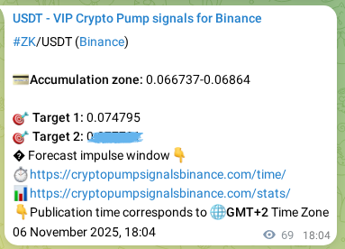Signal verification: Confirm ZK pump on Binance at 06 November 2025, 19:57 Signal verification: ZK pump on Binance at 06 November 2025, 19:57