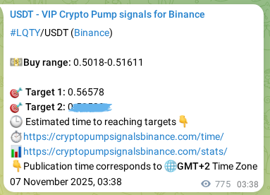 Model validation: LQTY pump signal effectiveness on Binance, 08 November 2025, 00:13