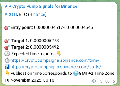 View the proof of COTI pump signal on Binance at 10 November 2025, 00:40 Proof of COTI pump signal on Binance at 10 November 2025, 00:40