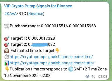 Explore the KAVA pump signal verification from Binance, timestamp: 10 November 2025, 03:22 KAVA pump signal verification from Binance, timestamp: 10 November 2025, 03:22