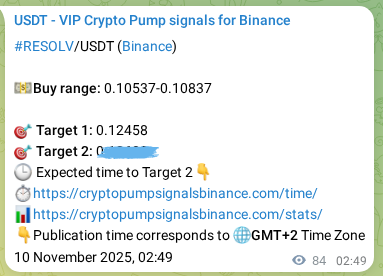 Authenticated proof of RESOLV's pump signal on Binance at 10 November 2025, 05:09 Authenticated proof of RESOLV's pump signal on Binance at 10 November 2025, 05:09