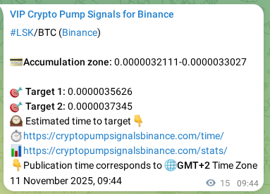 Real-time proof of LSK pump signal on Binance, 11 November 2025, 09:46 Real-time proof of LSK pump signal on Binance, 11 November 2025, 09:46