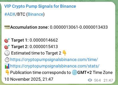 Check the Binance signal verification for ADX pump, 11 November 2025, 13:26 Binance signal verification for ADX pump, 11 November 2025, 13:26