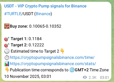 Real-time proof of TURTLE pump signal on Binance, 12 November 2025, 19:05 Real-time proof of TURTLE pump signal on Binance, 12 November 2025, 19:05