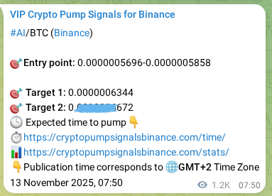 Crypto pump signal analytics for MANTA on Binance, 14 November 2025, 17:52 Crypto pump signal analytics for MANTA on Binance, 14 November 2025, 17:52