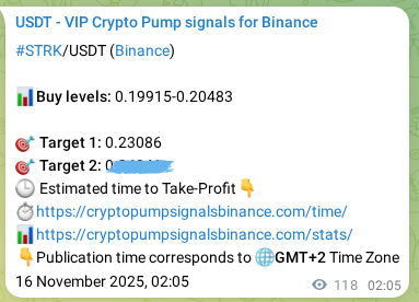 Explore the STRK pump signal verification from Binance, timestamp: 16 November 2025, 05:20 STRK pump signal verification from Binance, timestamp: 16 November 2025, 05:20