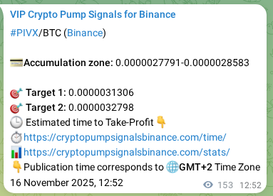 Signal verification: Confirm PIVX pump on Binance at 16 November 2025, 16:56 Signal verification: PIVX pump on Binance at 16 November 2025, 16:56