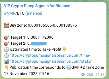 Explore the NMR pump signal verification from Binance, timestamp: 17 November 2025, 07:43 NMR pump signal verification from Binance, timestamp: 17 November 2025, 07:43