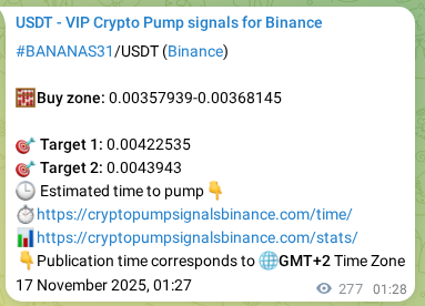Crypto market signal proof: BANANAS31 pump on Binance, 17 November 2025, 09:03 Crypto market signal proof: BANANAS31 pump on Binance, 17 November 2025, 09:03