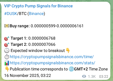 Crypto market signal proof: DUSK pump on Binance, 17 November 2025, 14:37 Crypto market signal proof: DUSK pump on Binance, 17 November 2025, 14:37