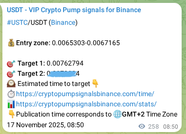 Discover the authenticated USTC pump signal on Binance, 17 November 2025, 15:59 Authenticated USTC pump signal on Binance, 17 November 2025, 15:59