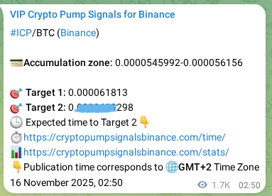 Check out the Binance pump signal proof for ICP on 18 November 2025, 02:52 Binance pump signal proof for ICP on 18 November 2025, 02:52