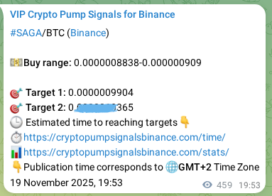 Crypto market signal proof: SAGA pump on Binance, 20 November 2025, 08:39 Crypto market signal proof: SAGA pump on Binance, 20 November 2025, 08:39