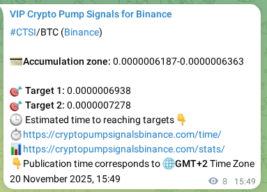 Explore the CTSI pump signal verification from Binance, timestamp: 20 November 2025, 16:02 CTSI pump signal verification from Binance, timestamp: 20 November 2025, 16:02