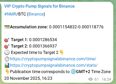 Authenticated proof of NMR's pump signal on Binance at 20 November 2025, 18:02 Authenticated proof of NMR's pump signal on Binance at 20 November 2025, 18:02