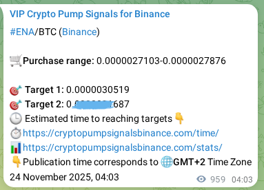 View the proof of ENA pump signal on Binance at 25 November 2025, 06:41 Proof of ENA pump signal on Binance at 25 November 2025, 06:41