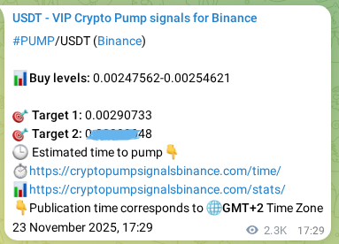 Crypto market signal proof: PUMP pump on Binance, 26 November 2025, 09:35 Crypto market signal proof: PUMP pump on Binance, 26 November 2025, 09:35