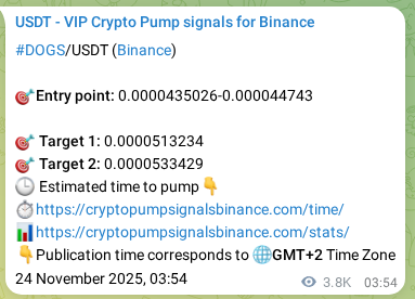 Real-time proof of DOGS pump signal on Binance, 28 November 2025, 14:24 Real-time proof of DOGS pump signal on Binance, 28 November 2025, 14:24