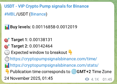 MBL pump signal verification from Binance, timestamp: 29 November 2025, 01:48